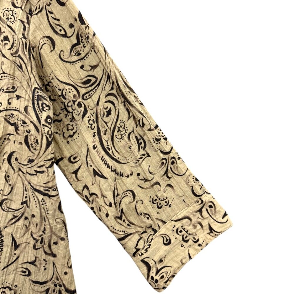 Lemon Grass Studio Button Down Blouse - image 6